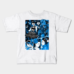 Geisha warriors Kids T-Shirt